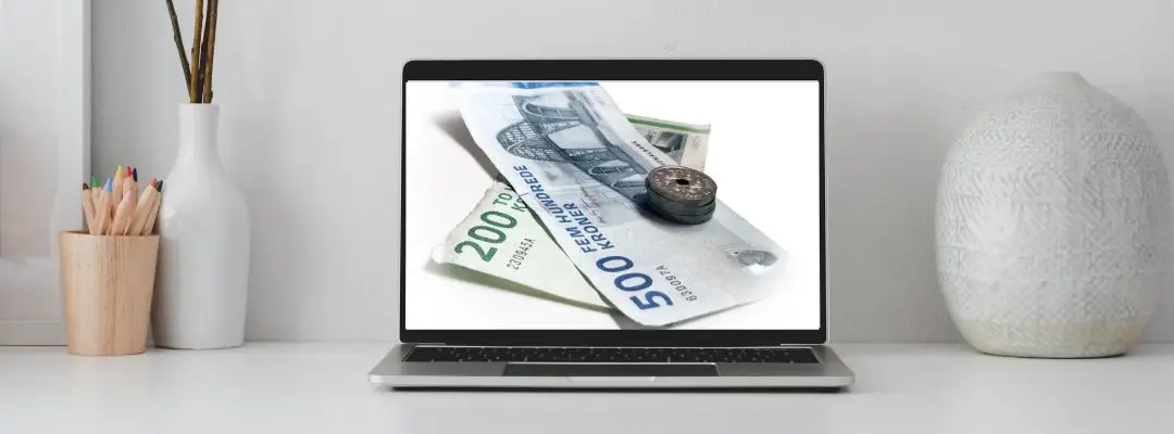 danske mønter og seddeler 200 kr og 500 kr og to-kroner
